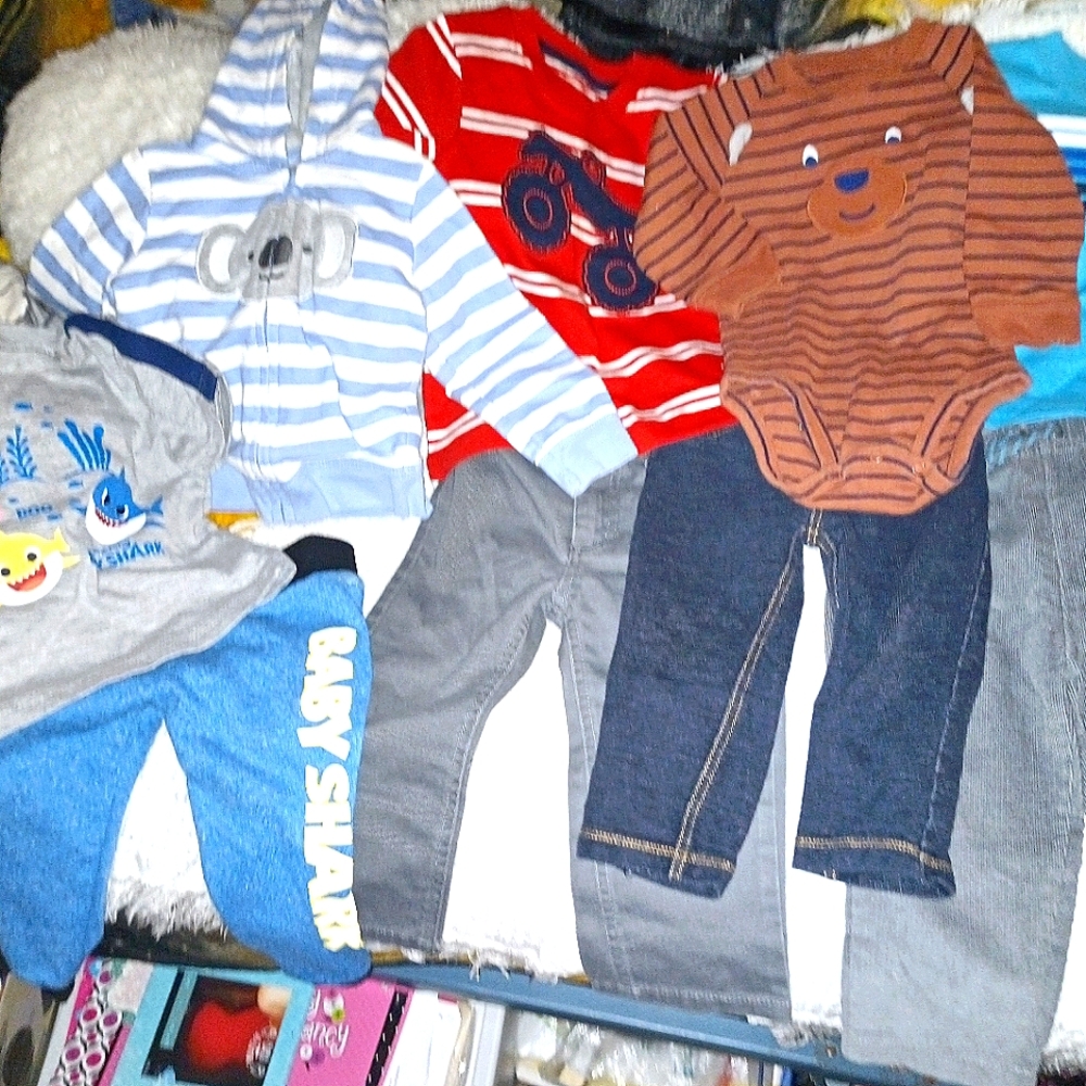 Carter's, Absorba, Calvin Klein, Garanimals & Pinkfong Toddler Assortment